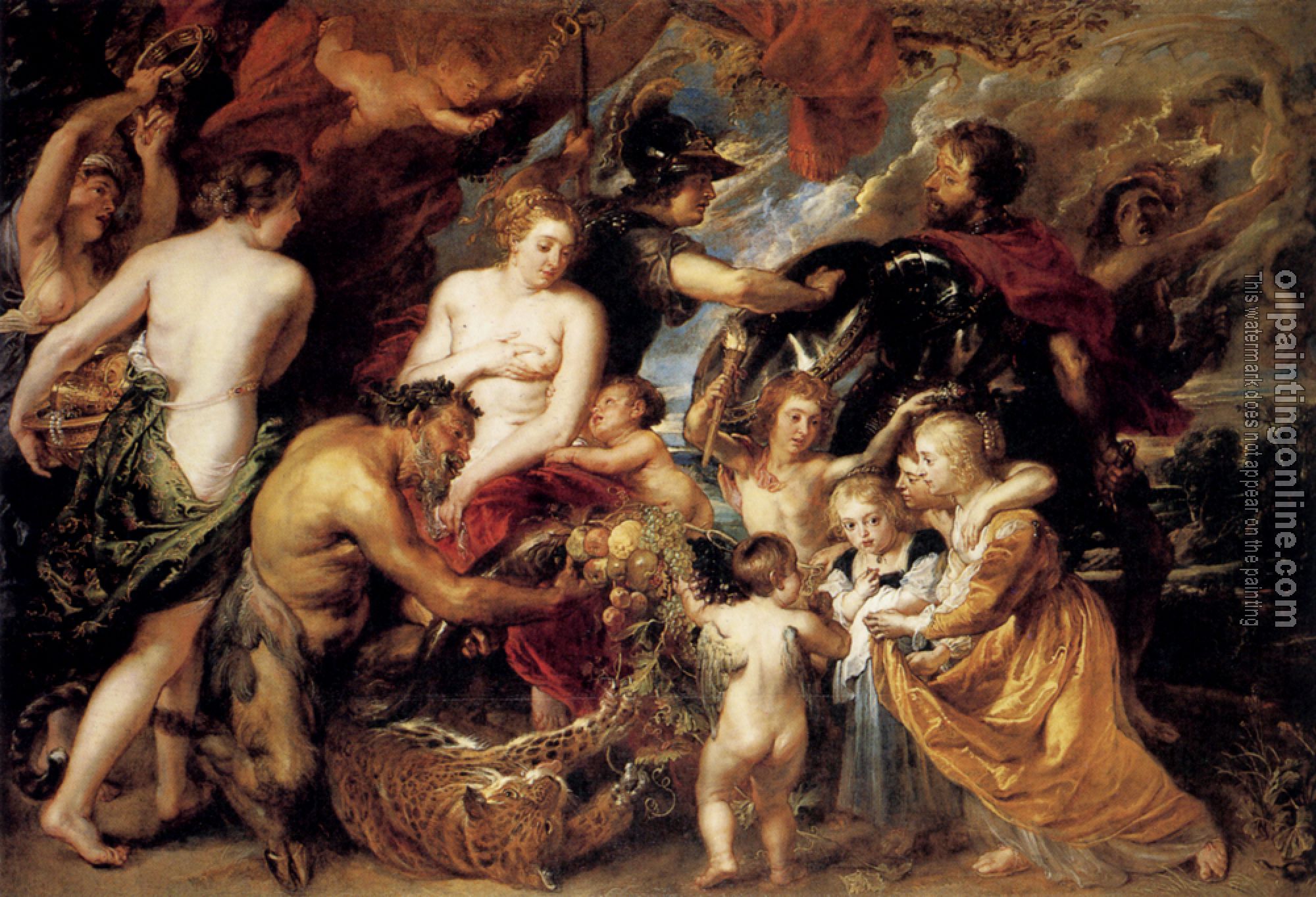 Rubens, Peter Paul - Peace and War